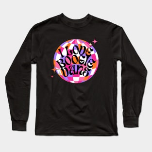 Disco Boogie (Purple) Long Sleeve T-Shirt